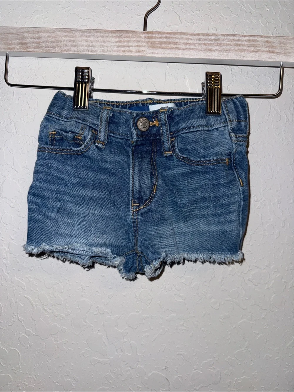 Old Navy Girls Blue Denim Cutoff Shorts